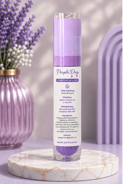 Purple Drip Hydrating Lip Gloss