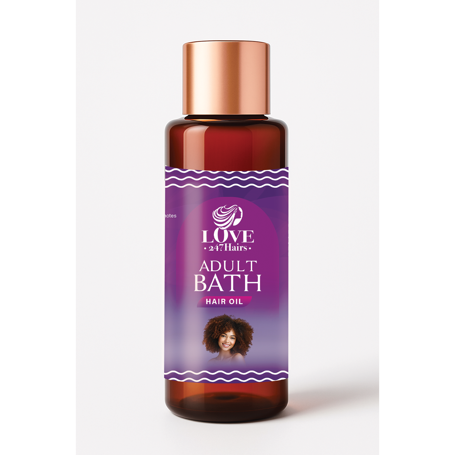 Adult bath Hair oil